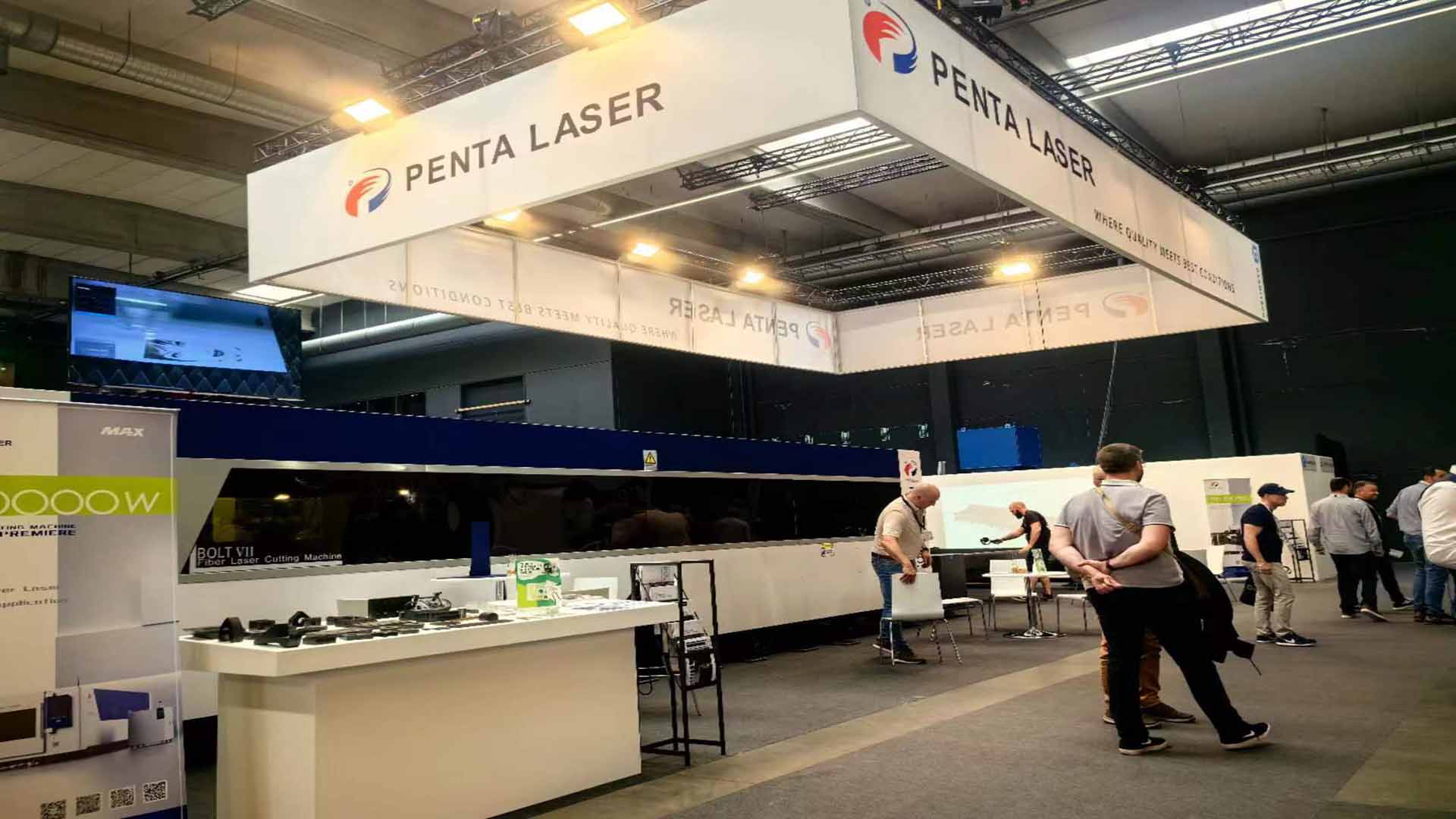 Бельгия и Таиланд работают вместе на двойных выставках, серия Penta Laser BOLT 7 привлекает внимание всего мира